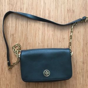 Black Tory Burch Over the Shoulder Bag